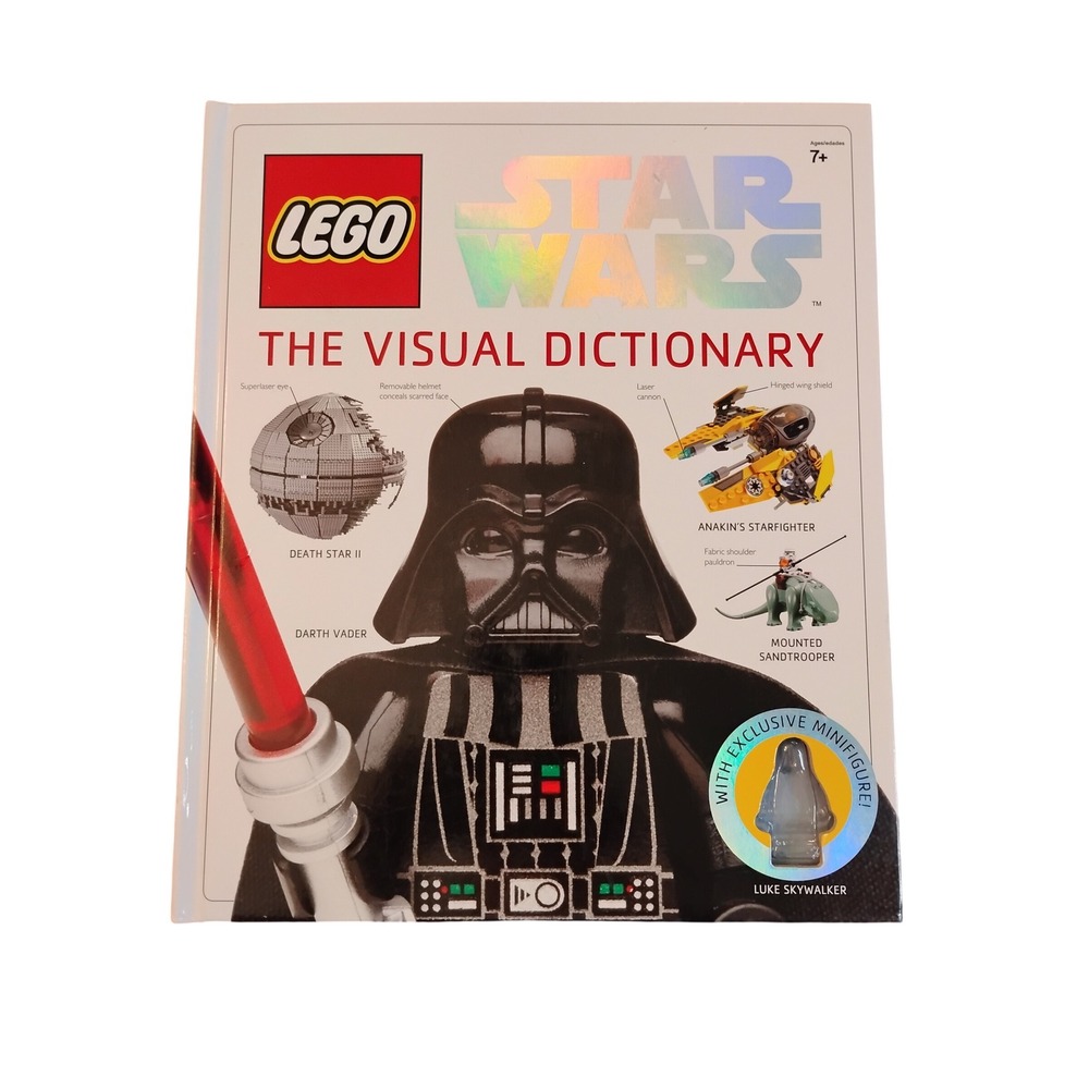 LEGO Star Wars The Visual Dictionary Hardcover Book DK Simon Beecroft No Figure